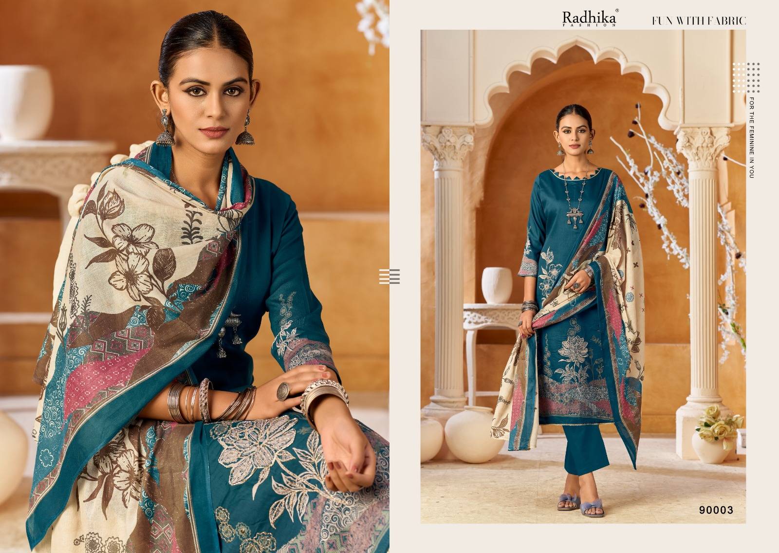 Radhika Azara Jessika Vol 2 Dress materials suppliers in kolkata